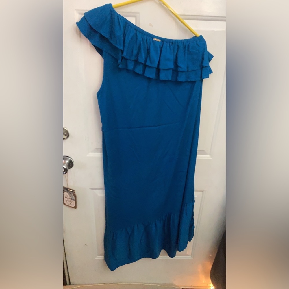 Amiani off one shoulder dress